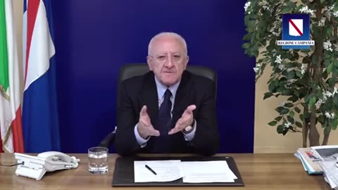 De Luca - Trump è la fine del mondo (07.02.25)