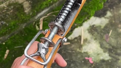 Ugle homemade bamboo slingshots