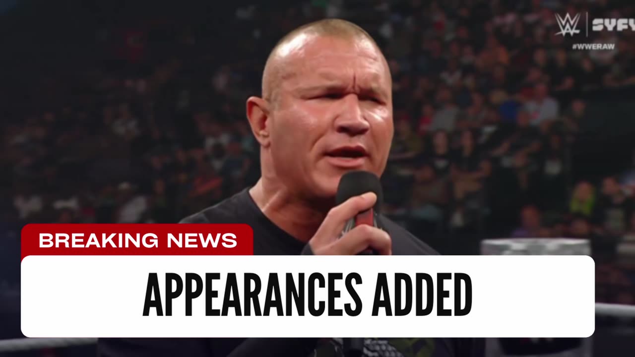 Three Randy Orton Appearances Added