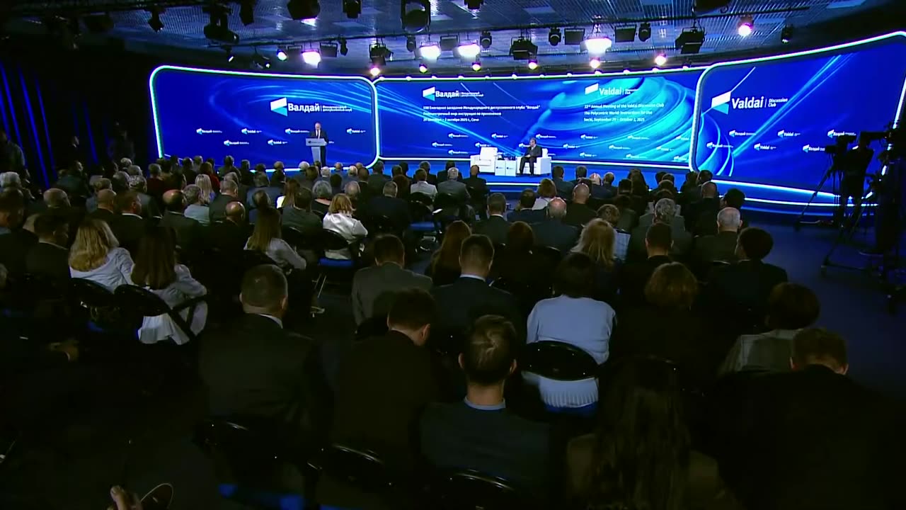Vladimir Putin delivers major speech at Valdai forum - October 2, 2025