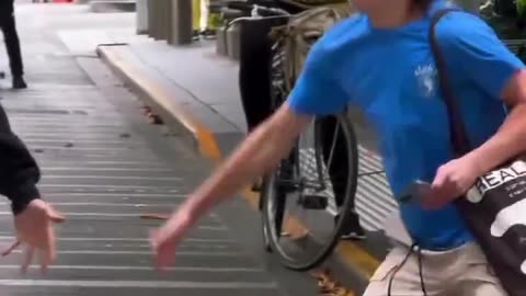 Try not to laugh prank in public 😂😂😂!