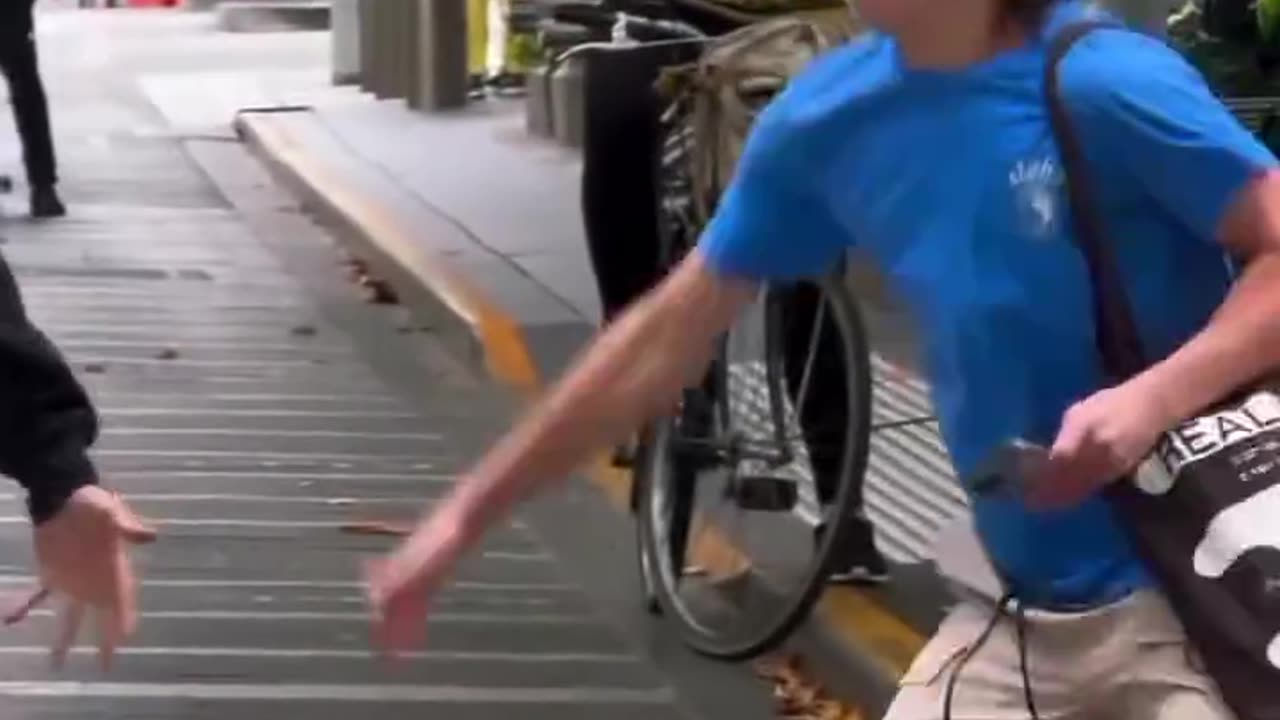 Try not to laugh prank in public 😂😂😂!