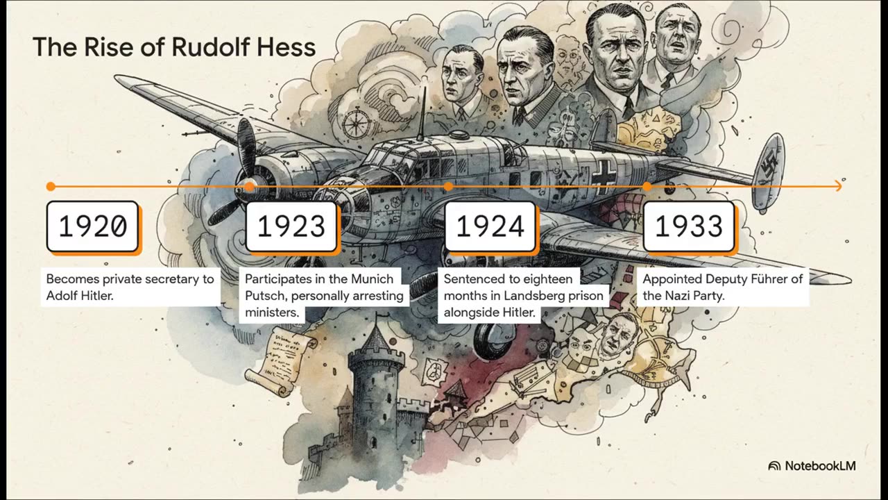 Hitler’s No. 2 crash-lands in Scotland