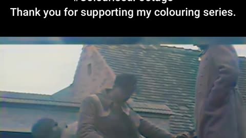 Rolling Forward US Forces Operate Captured Tank #ColourisedHistory