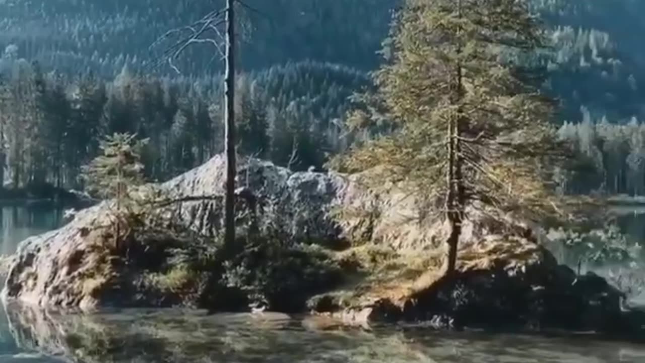 Beautiful morning at the Hintersee, Germany 🇩🇪