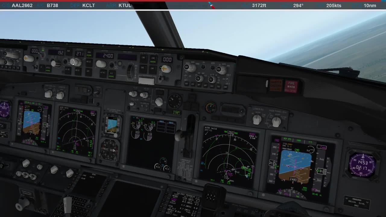Landing in Tulsa (KTUL)