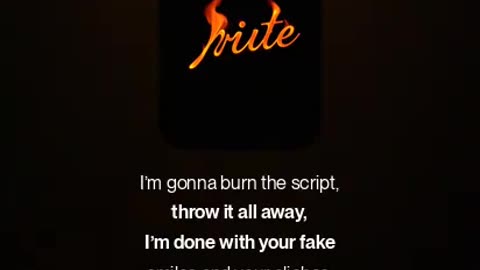 Burn the Script - Fem