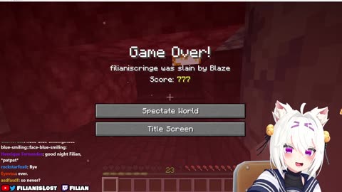 Filian Minecraft - You Only Live Once (10/10/2025)