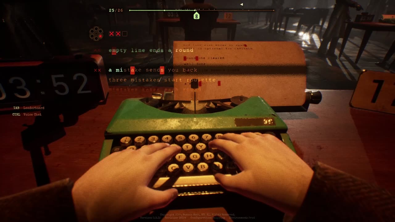 Playing the Final Sentence demo for the first time