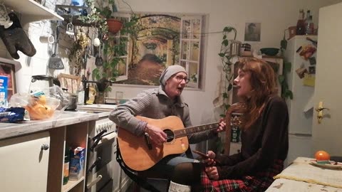 So happy together. A live in the living room cover of The Turtles song!