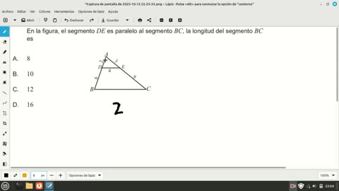 question about similar triangles