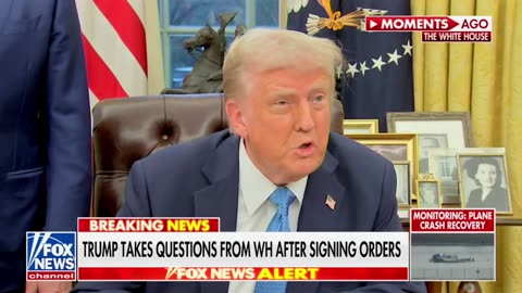 President Trump explains his tariffs on Mexico, Canada, and China