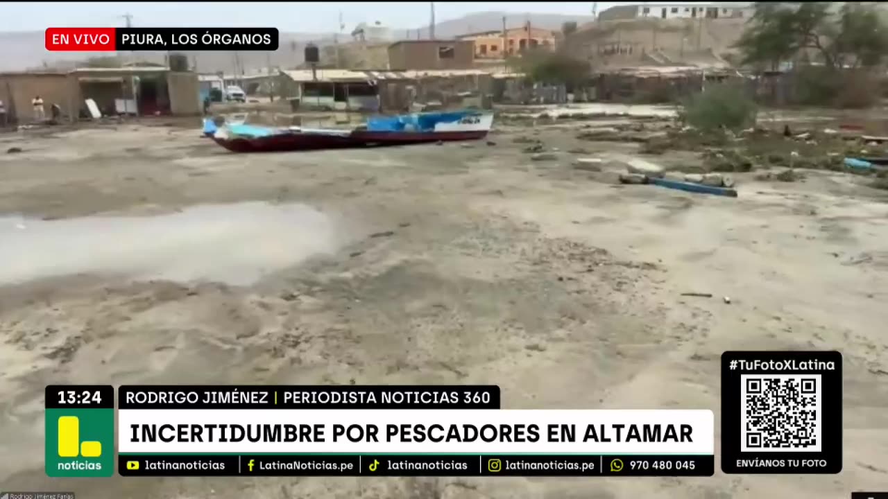 "He sido afectado de la manera más dolorosa": Pescador se quiebra por pérdida debido a fuerte oleaje