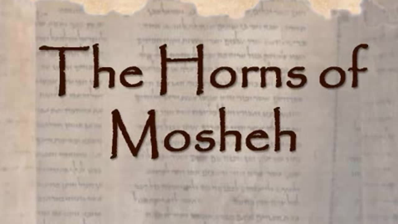 DID MOSES HAVE HORNS????