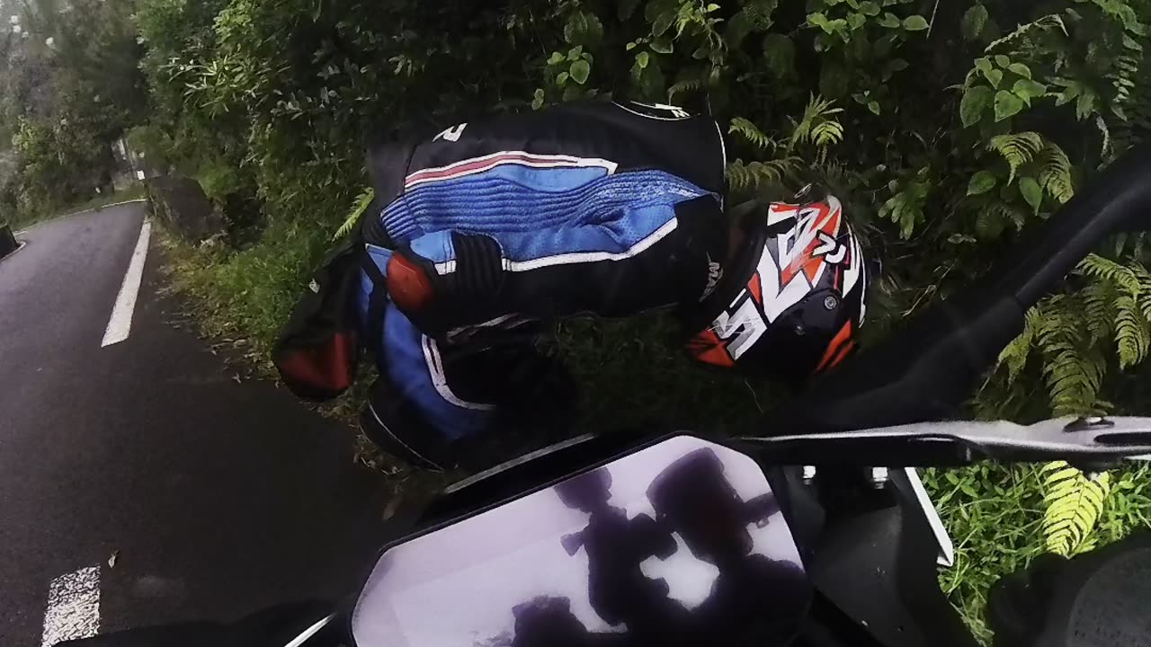 Motorcycle Crashes into Stopped SUV