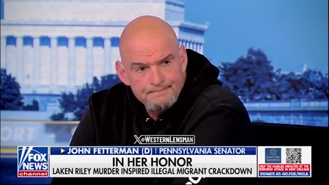 John Fetterman: If Dems Can't Get 7 Votes in Senate for Laken Riley Act, That's Why We Lost