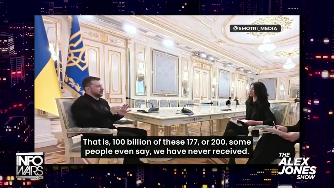 SURPRISE! SURPRISE! Zelensky Allegedly doesn't know where $100 Billion in US Taxpayer Dollars went