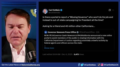 Newsom Slammed for Hotline Targeting ICE Agents!