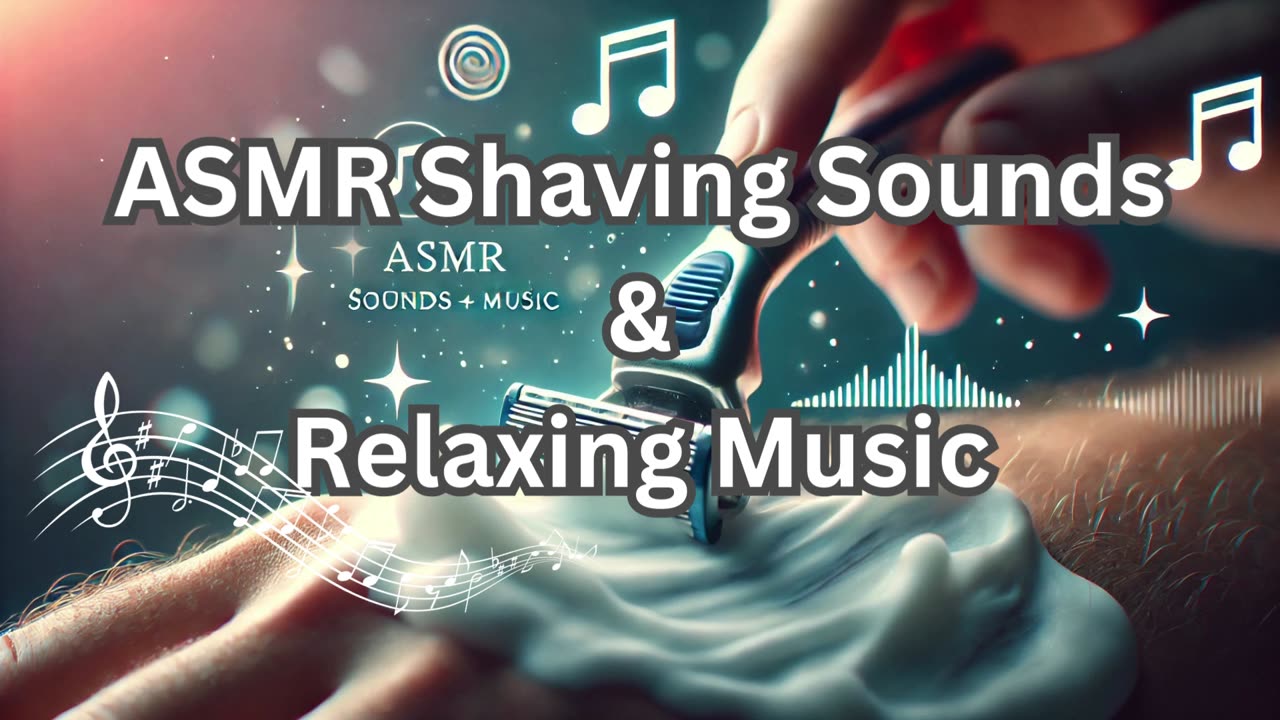 "ASMR Shaving Sounds & Relaxing Music | Ultimate Tingles"