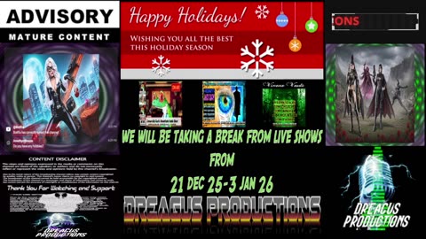 DREAGUS PRODUCTIONS WEDNESDAY SHOWS YEAR END 2025raw