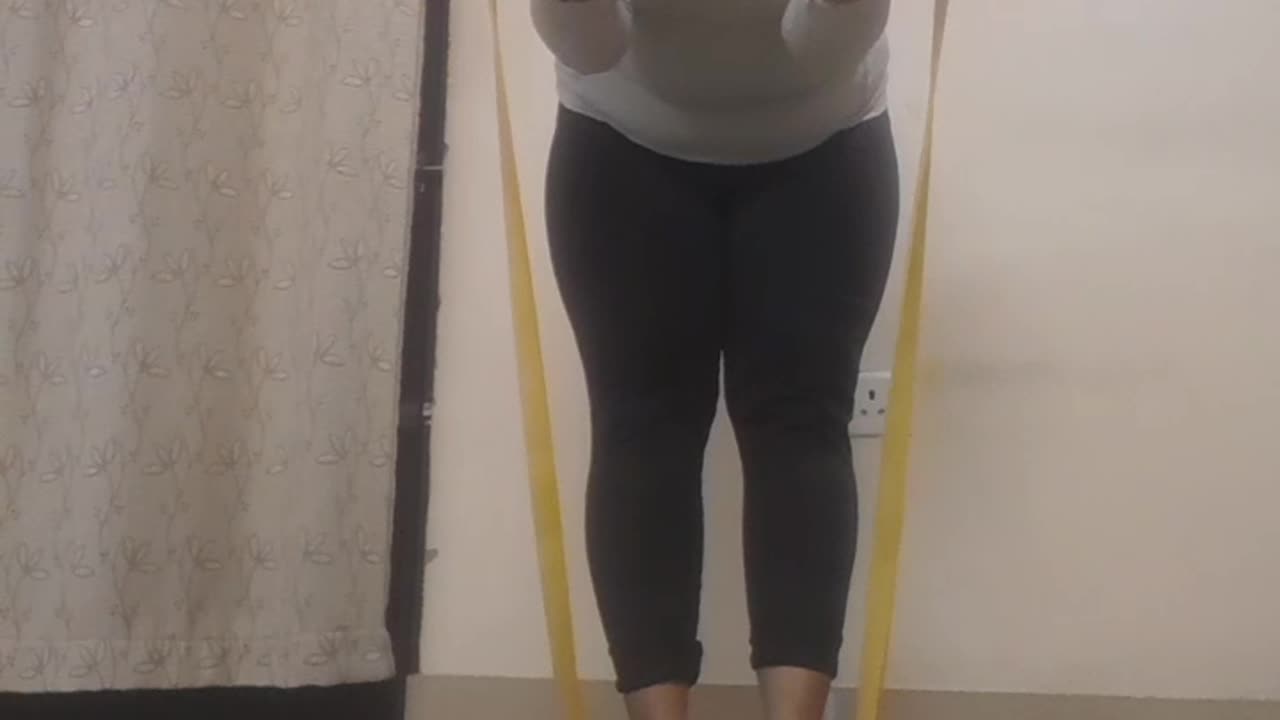 Exercise with band