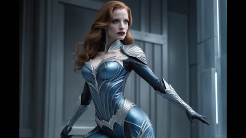 POSH - Jessica Chastain as Killer Frost Ai Generated