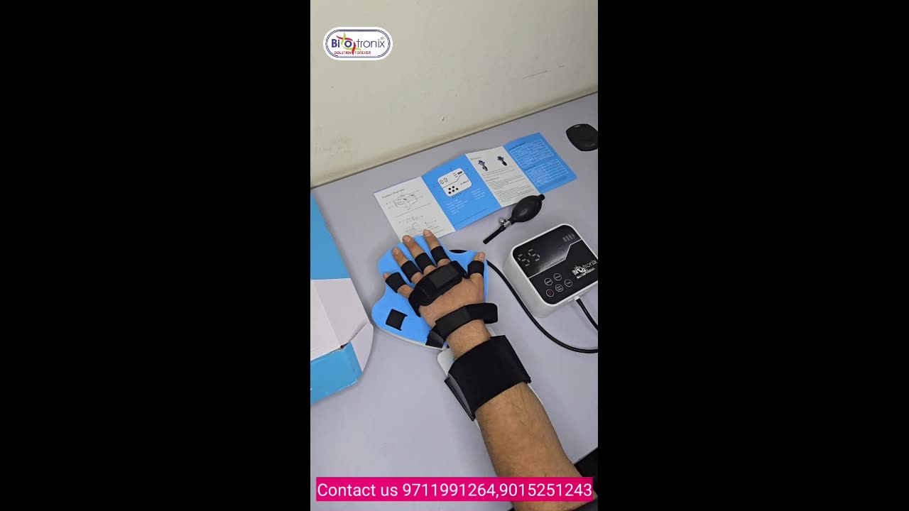 Wrist CPM ( Continuous Passive Motion Device ) for Wrist Rehabilitation and Physiotherapy