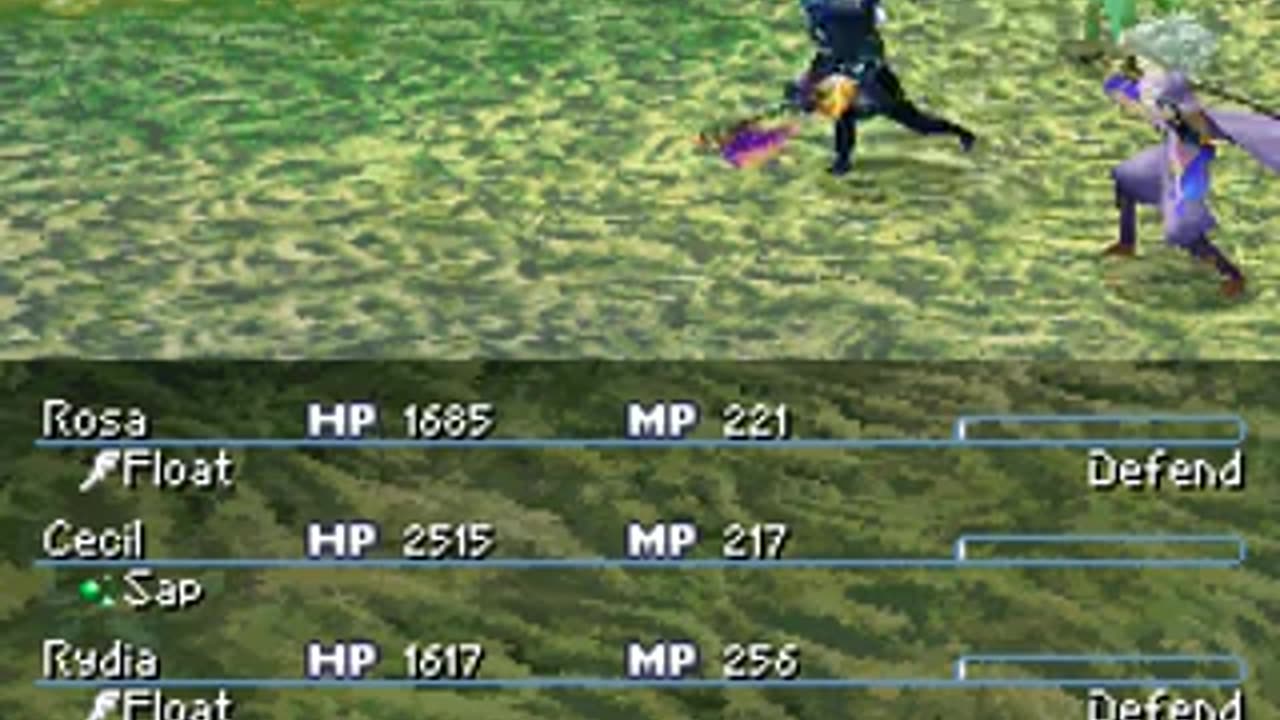 Nintendo DS Longplay 120 Final Fantasy IV part 2of2