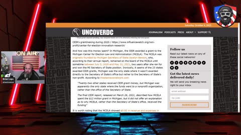 New Info: ERIC sends Voter Roll Data, minus SSNs, DLs & DOB, to CEIR -CannCon's Corner 10/4