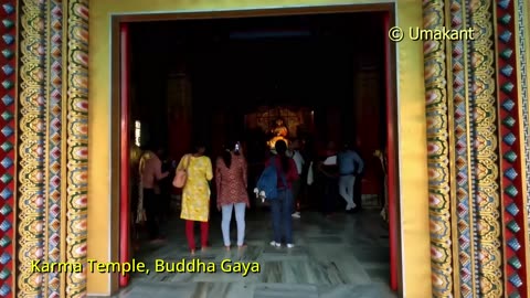 Karma Temple in Gaya (Karma Tharjay Chokhorling Kagyupa Vajrayana Mandir)