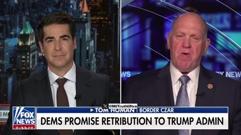 Democrats are threatening to jail Tom Homan the next time Dems have power