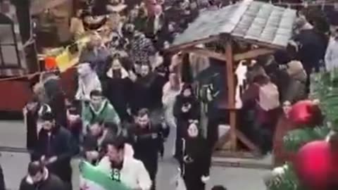 Tension at Germany’s Christmas Markets: Large Muslim Crowds Spark Cultural Debate