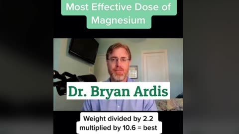 Magnesium is very Important