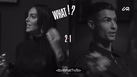 Ronaldo with wife