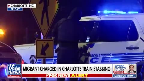 JUST IN_ Alleged illegal migrant charged in Charlotte train stabbing