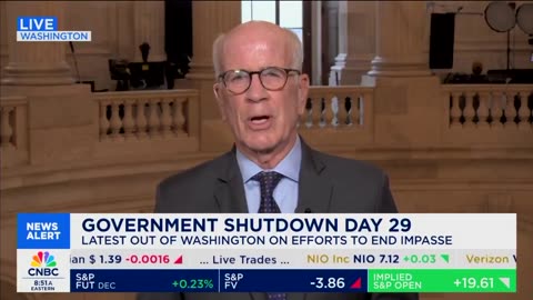 When even CNBC is BLASTING Democrat Senators over their government shutdown,