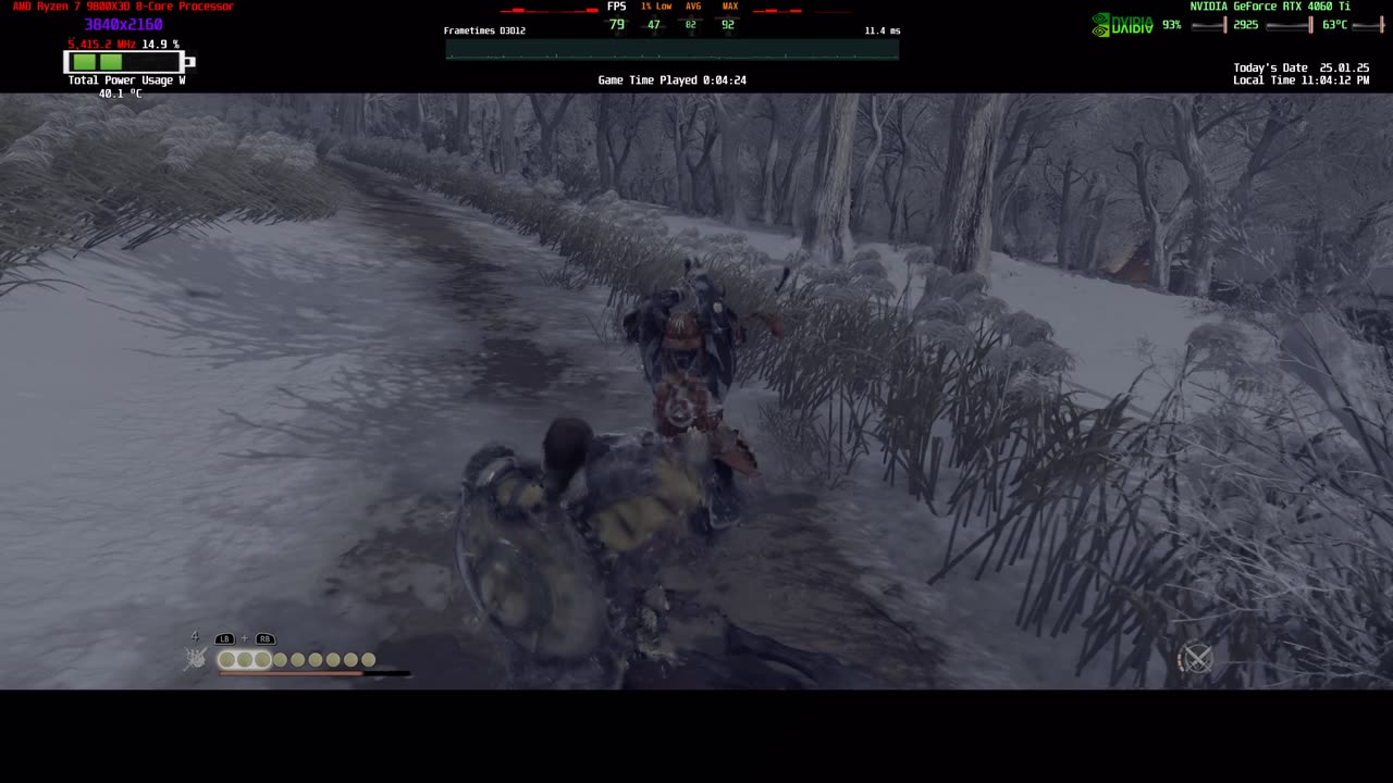 Ghost of Tsushima Directors Cut 4K HDR PC Sony Bravia 9 Rtx 4060 Ti AMD 9800x3d