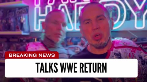 Matt Hardy Speaks Out On WWE Return