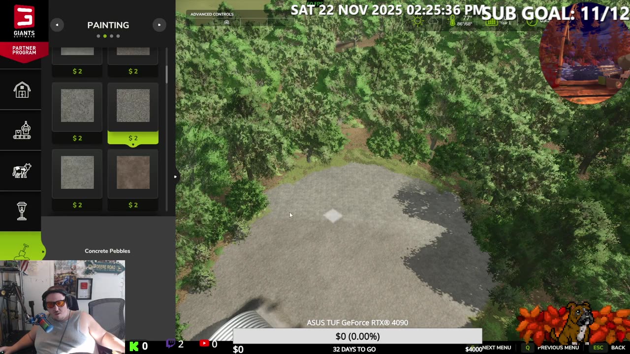 let set this map up agin see no lag in FS25 - Ray County, Missouri