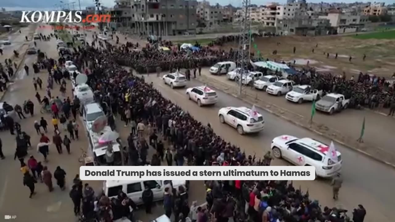 TRUMP'S FINAL WARNING TO HAMAS – "RELEASE THEM OR IT'S OVER!"