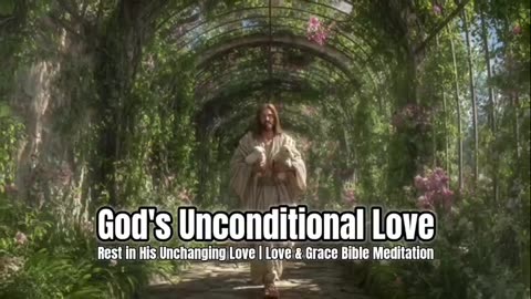 Love & Grace Bible Meditation | 1 Hour Scripture | Rest in God's Love Day & Night #dailybible #jesus