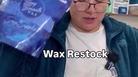 Sexy Smooth Sexy Sapphire Hard Wax Unboxing for Full Face Waxing by @modalityesthetics