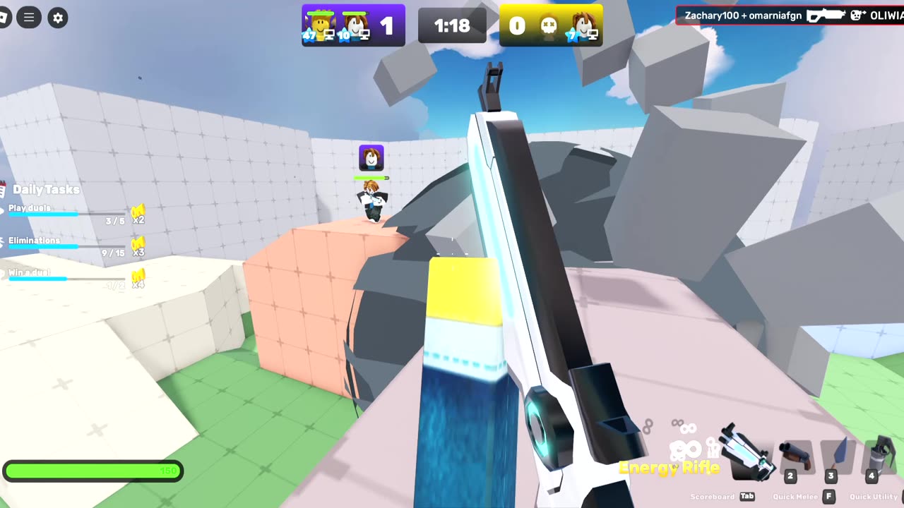 Roblox: New Video - Part 2 - Watch Me Play: Rivals & Nuclear Blast Testing Facility (NBTF)