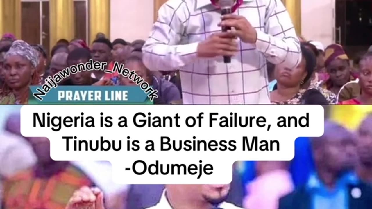 Nigeria is a Giant Failure, and Tinubu is a Business Man - Odumeje