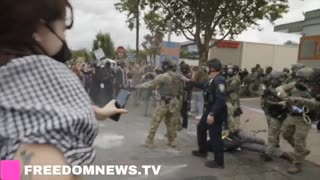 WATCH: Federal Agents STORM Out Of ICE facility In Portland, Begin Arresting ANTIFA!