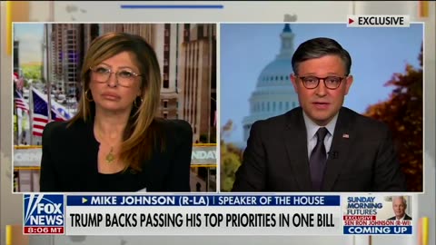 Mike Johnson: "We're going to be dismantling the deep state all along the way."