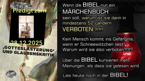 Predigt: »Wenn das Fundament wankt« [Hugo] Gal.6,7