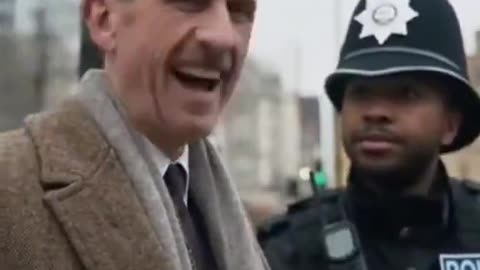 George Orwell is in attendance