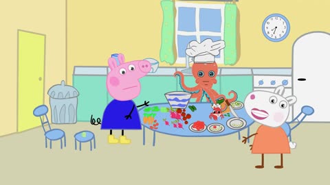 Peppa pig & Suzy Sheep | Peppa pig car tire puncture | Ep.2 | New English cartoon series
