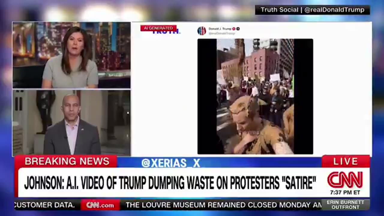 BREAKING: 🚨 Xerias strikes again, NEW LOAD dropped on Hakeem Jeffries.